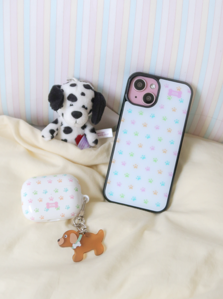 [KEZIM VILLAGE] PUPPY STEP Glass Bumper / MagSafe Case