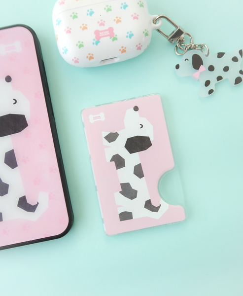 [KEZIM VILLAGE] PUPPY PINK Card Slot
