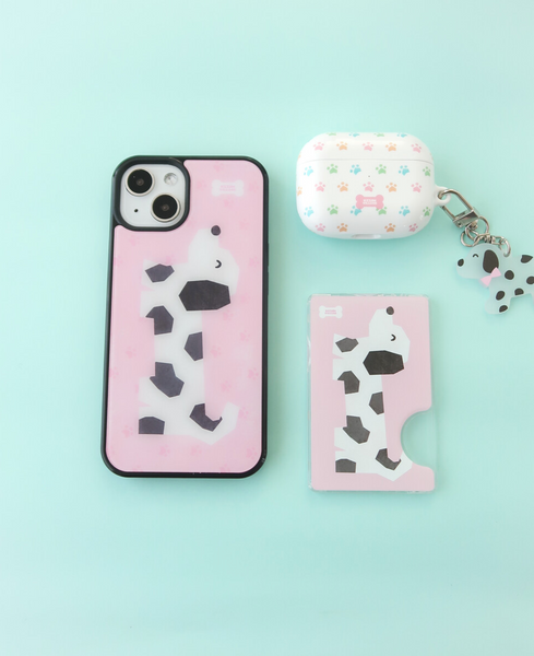 [KEZIM VILLAGE] PUPPY PINK Card Slot