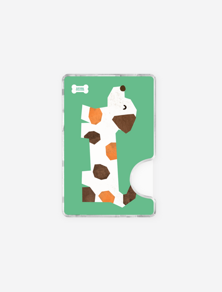 [KEZIM VILLAGE] PUPPY GREEN Card Slot