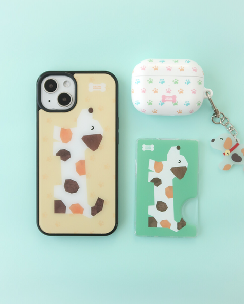 [KEZIM VILLAGE] PUPPY GREEN Card Slot