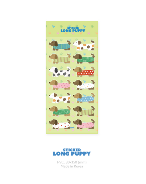 [KEZIM VILLAGE] LONG PUPPY Sticker