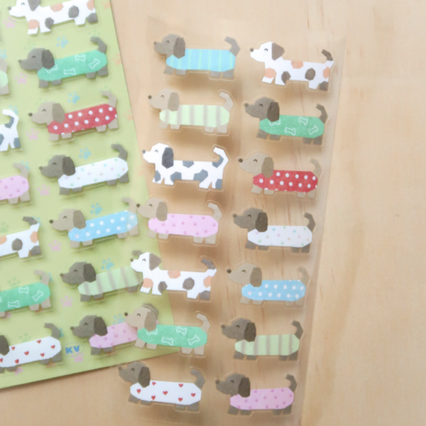 [KEZIM VILLAGE] LONG PUPPY Sticker