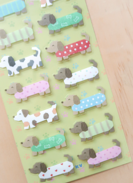 [KEZIM VILLAGE] LONG PUPPY Sticker