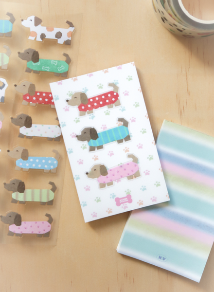 [KEZIM VILLAGE] LONG PUPPY Sticker