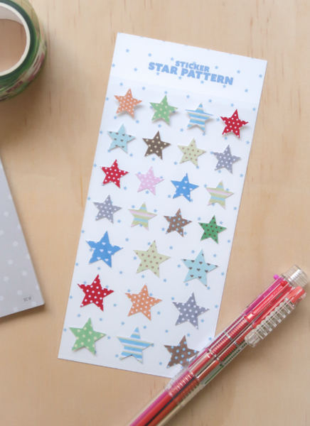 [KEZIM VILLAGE] STAR PATTERN Sticker