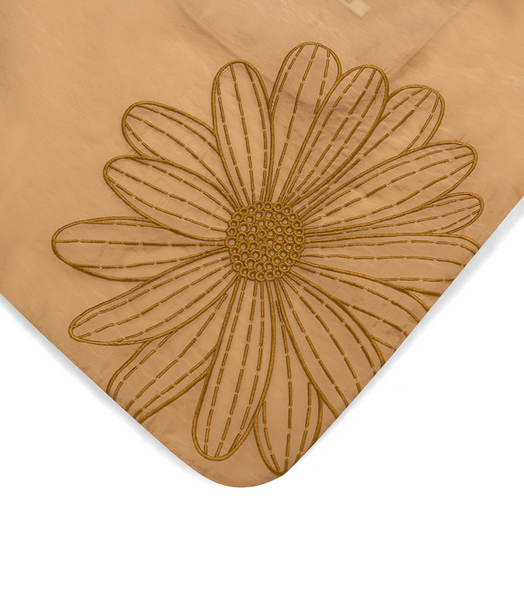 [MARDI MERCREDI] SHEER BAG FLOWER BEIGE