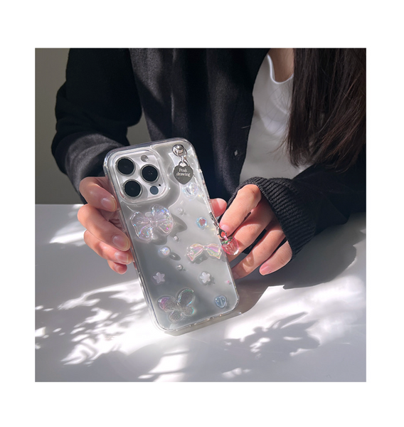 [Peakdrawing] Clear Rose Candy Heart Case