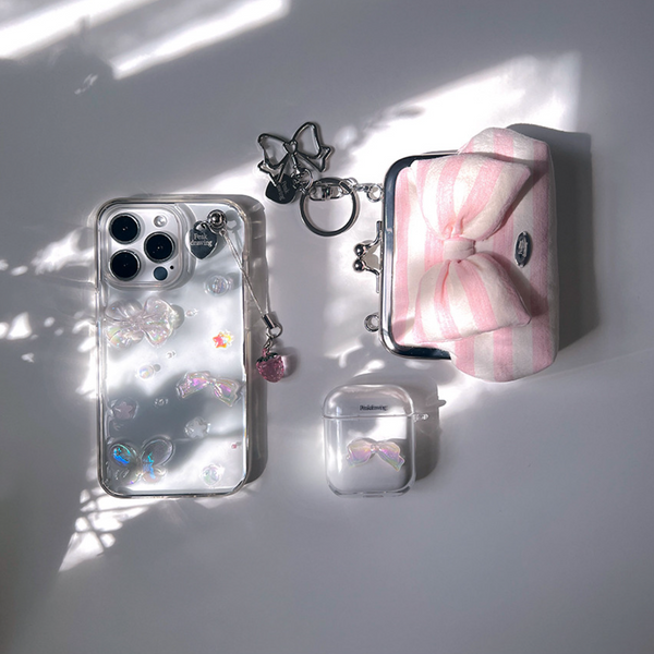 [Peakdrawing] Clear Rose Candy Heart Case