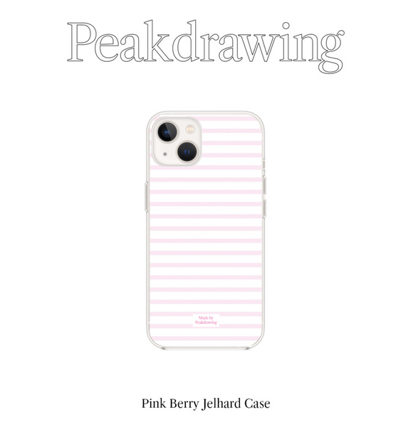 [Peakdrawing] Pink Berry Jelly Hard Case