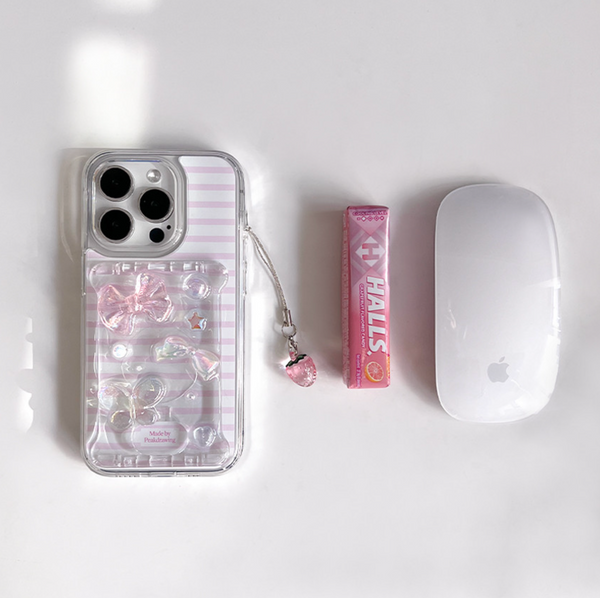 [Peakdrawing] Pink Berry Jelly Hard Case