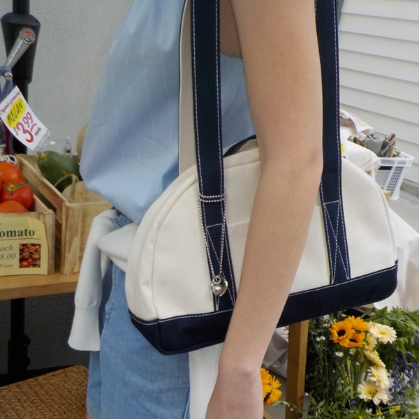 [Brookly] BOSTON BAG [COMBI] NAVY