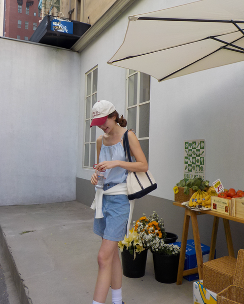 [Brookly] BOSTON BAG [COMBI] NAVY