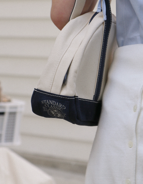 [Brookly] BOSTON BAG [COMBI] NAVY