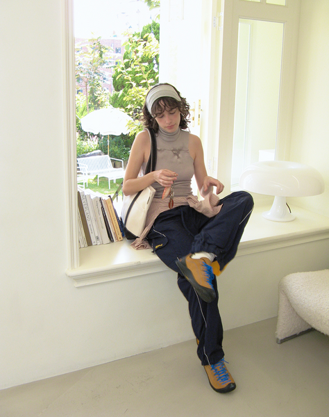 [Brookly] CANVAS POCKET BAG [BLACK]