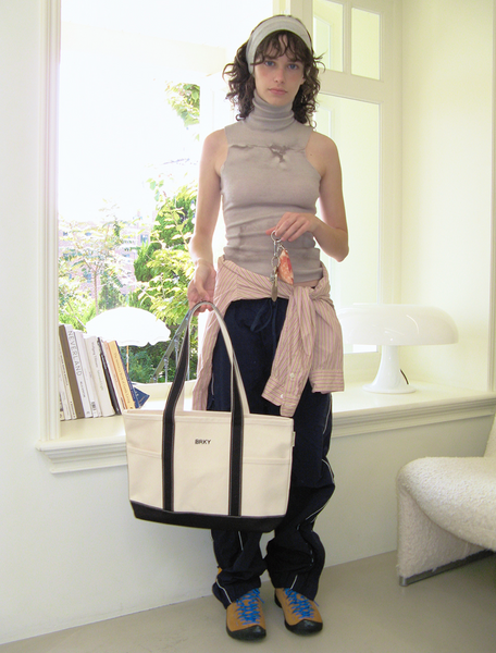 [Brookly] CANVAS POCKET BAG [BLACK]