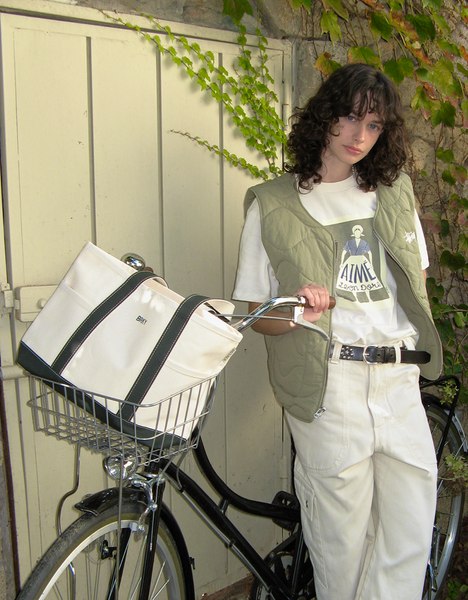 [Brookly] CANVAS POCKET BAG [DEEP GREEN]