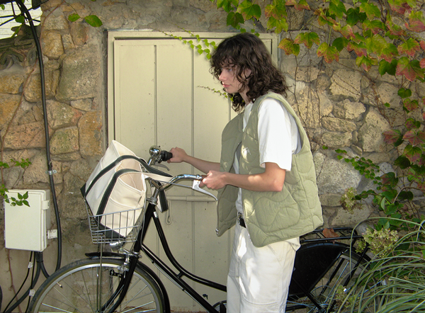 [Brookly] CANVAS POCKET BAG [DEEP GREEN]