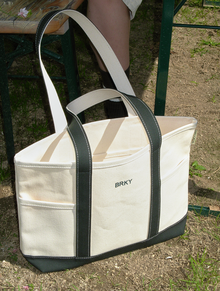 [Brookly] CANVAS POCKET BAG [DEEP GREEN]