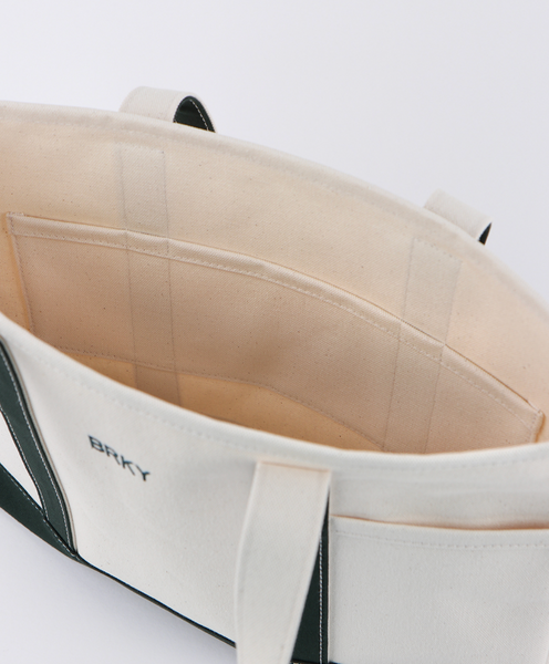 [Brookly] CANVAS POCKET BAG [DEEP GREEN]