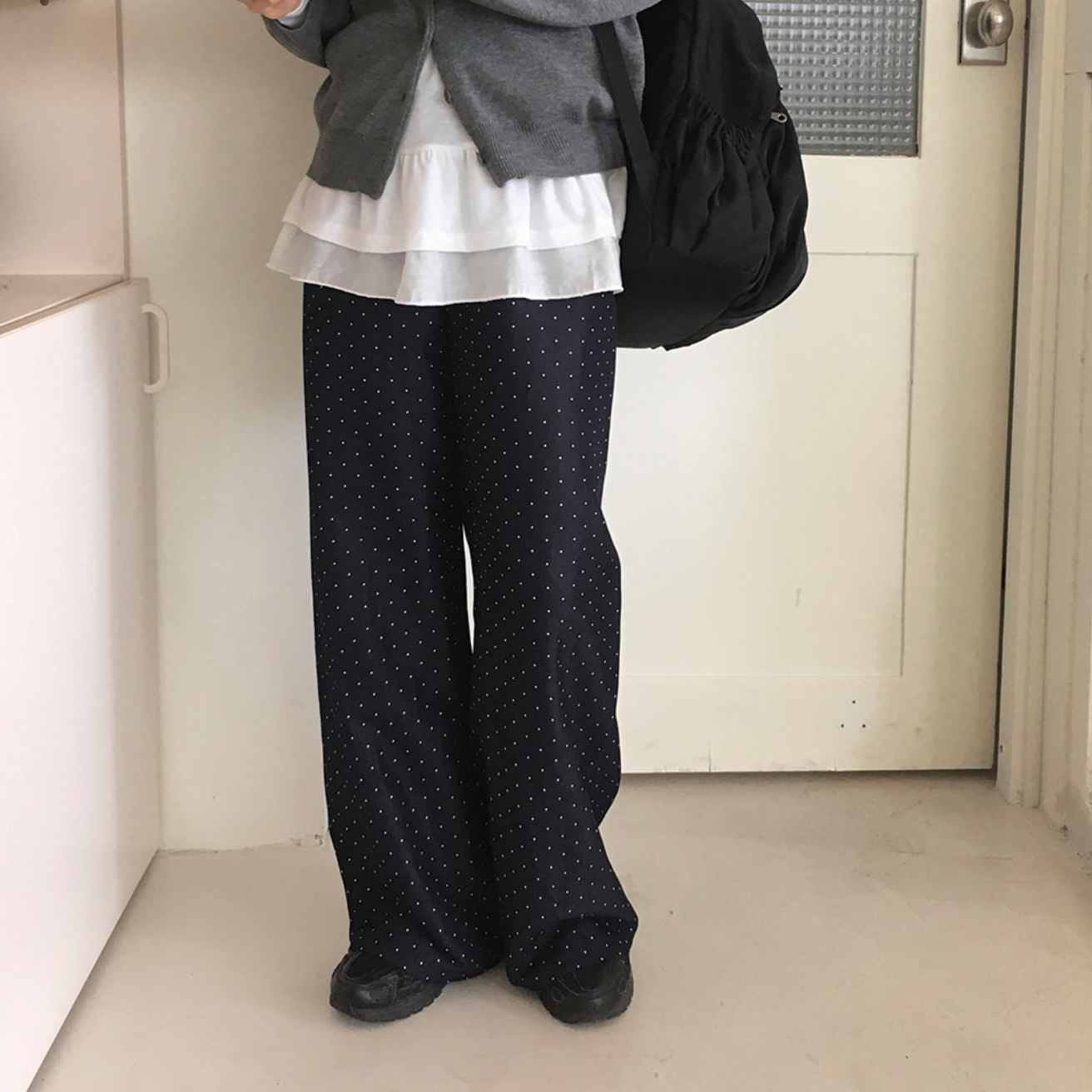 [SLOWAND] ONLYSLOW Maybe Point Dot Pants