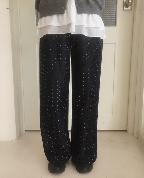 [SLOWAND] ONLYSLOW Maybe Point Dot Pants