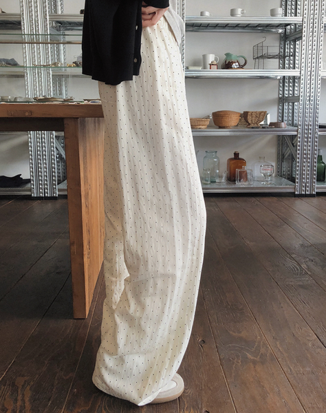 [SLOWAND] ONLYSLOW Maybe Point Dot Pants