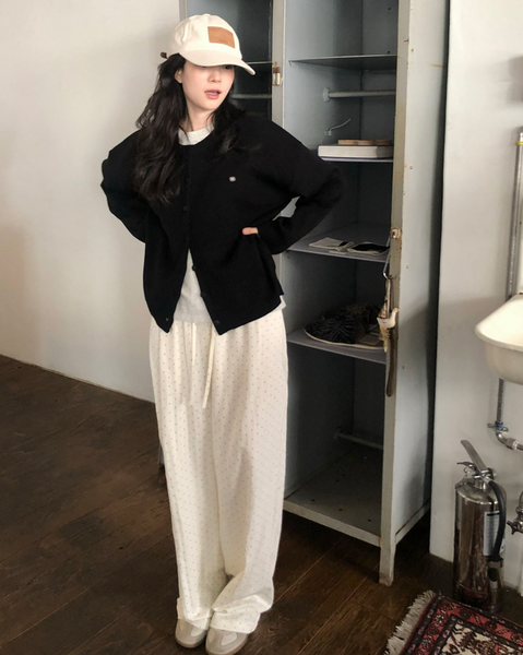 [SLOWAND] ONLYSLOW Maybe Point Dot Pants