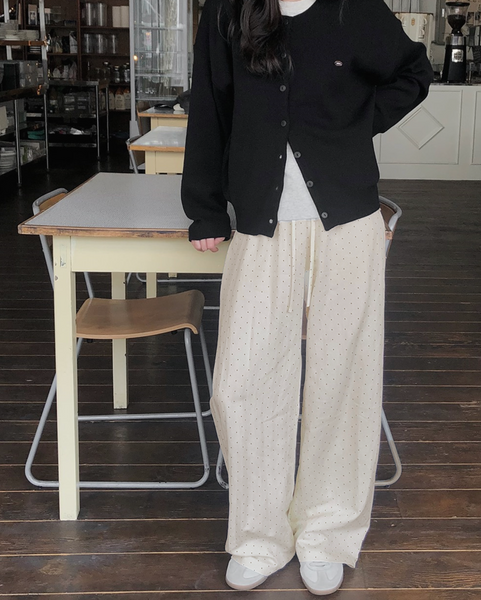 [SLOWAND] ONLYSLOW Maybe Point Dot Pants