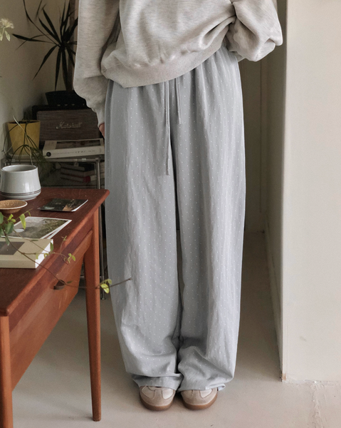 [SLOWAND] ONLYSLOW Maybe Point Dot Pants