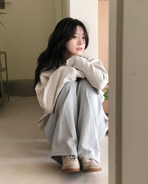 [SLOWAND] ONLYSLOW Maybe Point Dot Pants