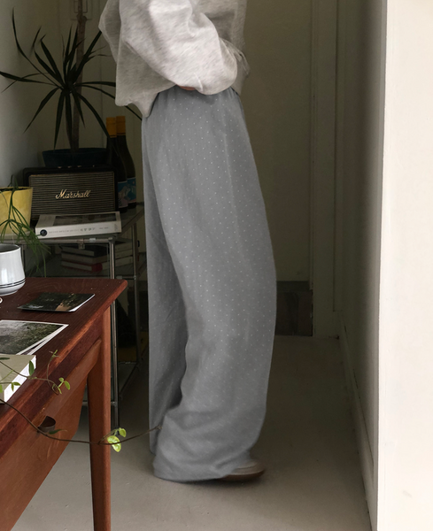 [SLOWAND] ONLYSLOW Maybe Point Dot Pants