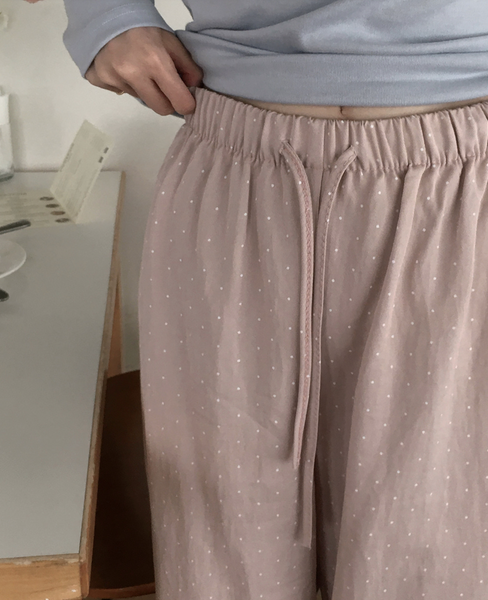 [SLOWAND] ONLYSLOW Maybe Point Dot Pants