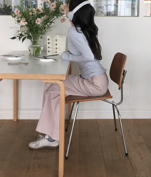 [SLOWAND] ONLYSLOW Maybe Point Dot Pants