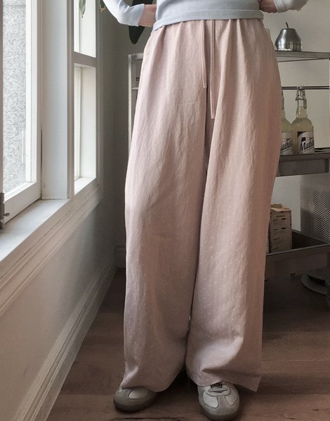 [SLOWAND] ONLYSLOW Maybe Point Dot Pants