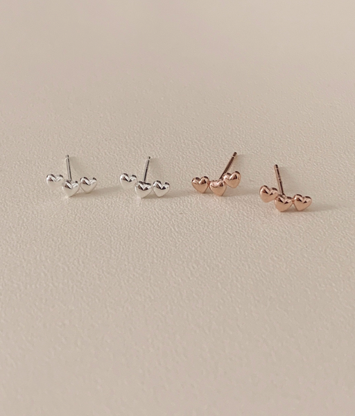[SOYE PI-NE] Windy Mini Heart Earrings