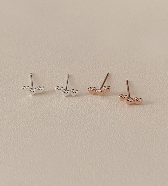 [SOYE PI-NE] Windy Mini Heart Earrings