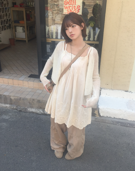 [MODIMOOD] Sand Punching Layered Dress