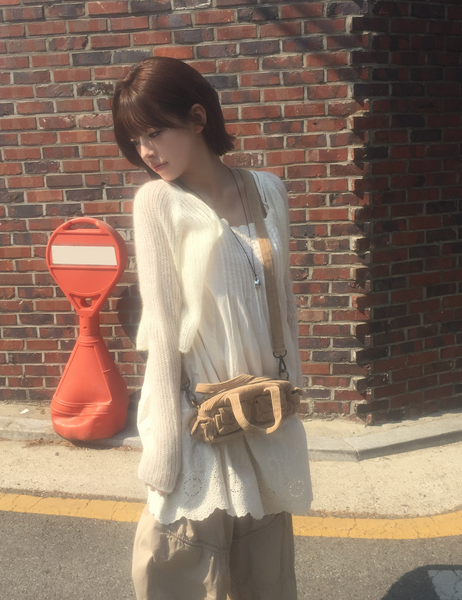 [MODIMOOD] Sand Punching Layered Dress