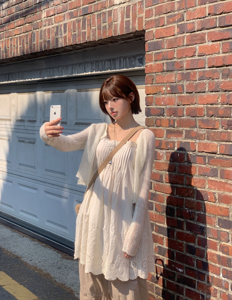 [MODIMOOD] Sand Punching Layered Dress