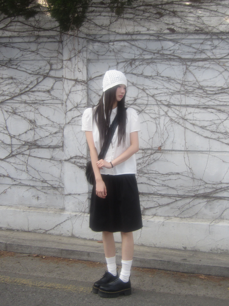 [MODIMOOD] Kyoto Frill Short Sleeved Blouse