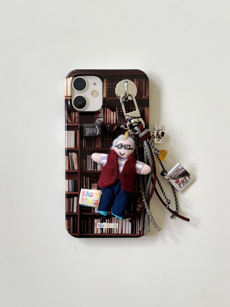 [GREY MANSION] Shambhala "Rupert" Phone Case + Keyring Set