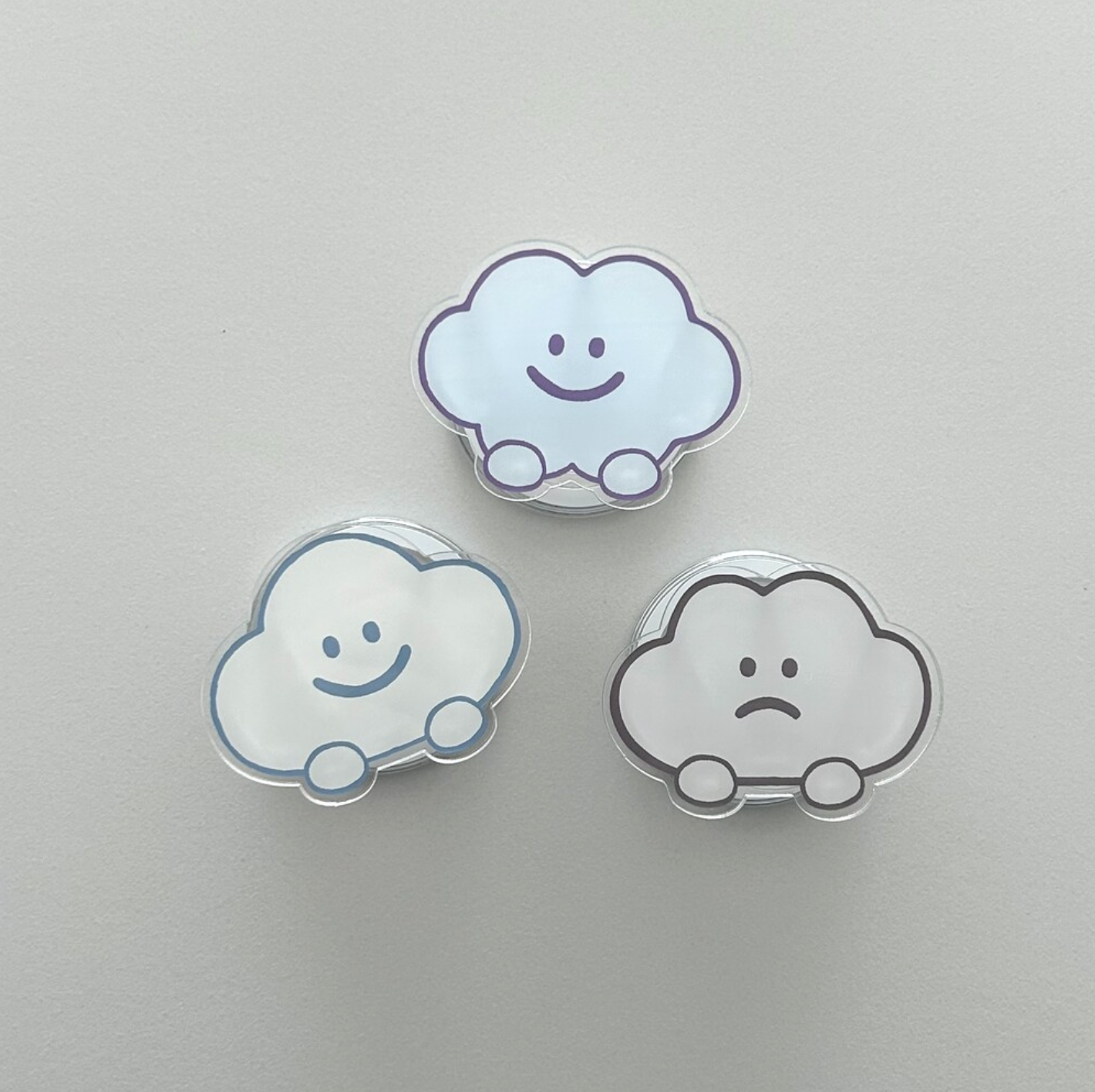 [skyfolio] Peekaboo Cloud MagSafe Grip Tok