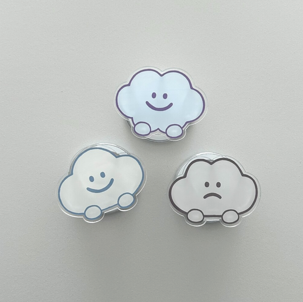 [skyfolio] Peekaboo Cloud MagSafe Grip Tok