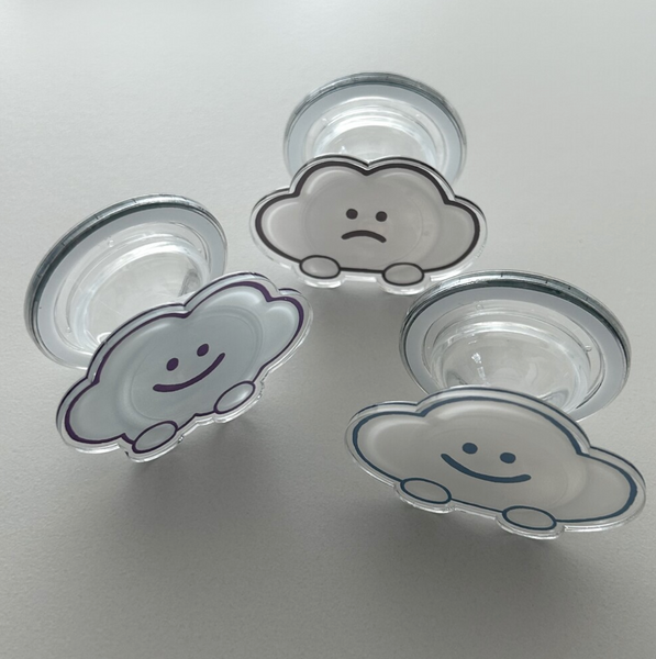 [skyfolio] Peekaboo Cloud MagSafe Grip Tok