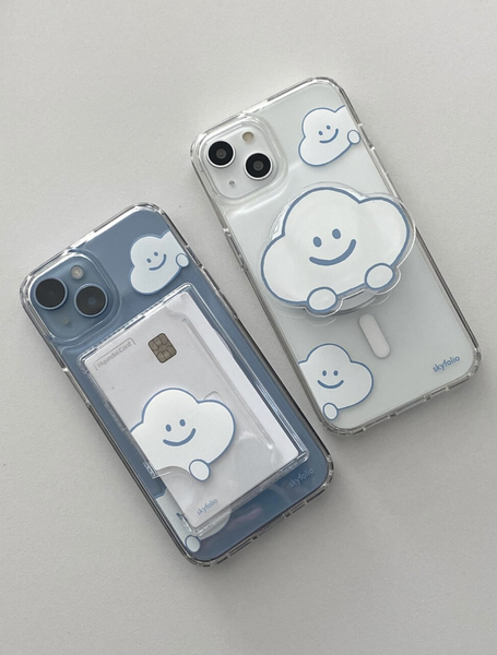 [skyfolio] Peekaboo Cloud MagSafe Grip Tok