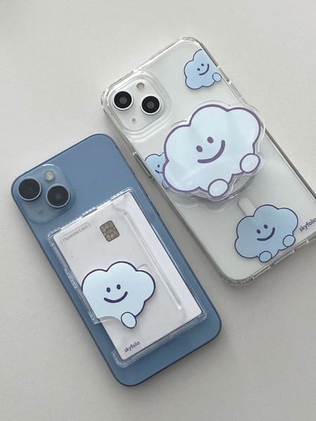 [skyfolio] Peekaboo Cloud MagSafe Grip Tok