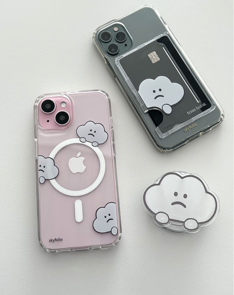 [skyfolio] Peekaboo Cloud MagSafe Grip Tok