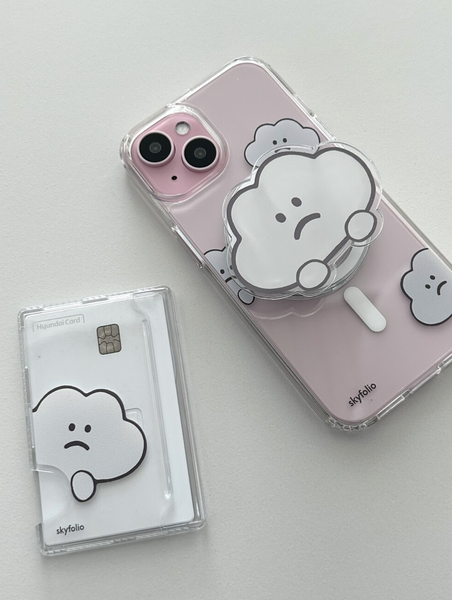 [skyfolio] Peekaboo Cloud MagSafe Grip Tok