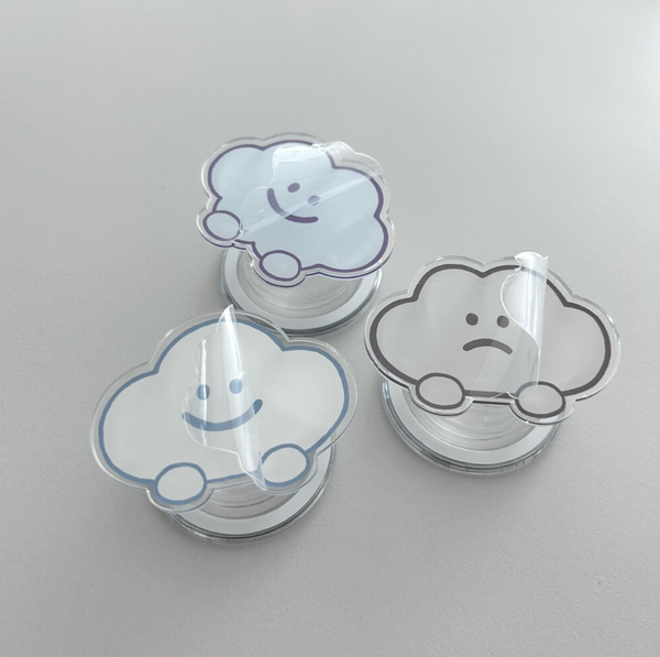 [skyfolio] Peekaboo Cloud MagSafe Grip Tok